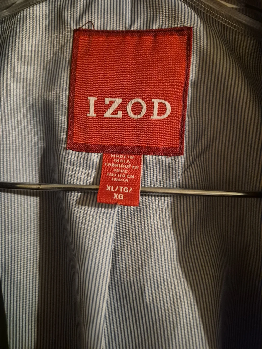 IZOD Dark Navy Casual Sport Coat
